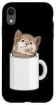 iPhone XR Cat Mug Case