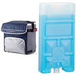 Campingaz - Sac Glacière - Fold 'n Cool - 30 litres - Bleu/Gris & Accumulateur de Froid Freez'Pack M5 - Lot de 2