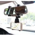 Vehicle Car Rearview Mirror Holder Arm for Satnav Mobile Phone