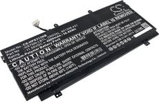 Kompatibelt med HP Spectre X360 13-AC033DX, 11.55V, 4900 mAh
