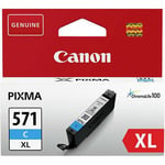 Canon CLI-571 XL Printer Ink Cartridge Cyan