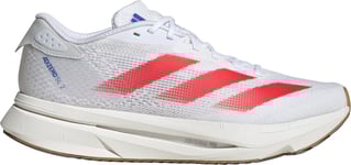 Adidas Women's Adizero SL2 Cloud White / Pure Ruby / Royal Blue, 38 2/3