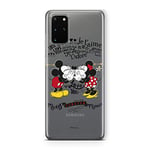 ERT GROUP Coque de téléphone Portable pour Samsung S20 Plus / S11 Original et sous Licence Officielle Disney Motif Mickey & Minnie 005 adapté à la Forme du téléphone Portable, partiel imprimé