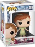 Funko 40889 POP. Disney Frozen 2 - Young Anna Collectible Figure, Multicolour