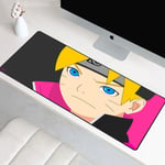 NICEPAD anime mouse pad large size durable thickened waterproof non-slip desk pad game mouse pad 900X400X3MM portable office game learning table mat Boruto-2