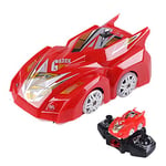 JJR/C Mini Dual Modes Climbing Car-RC Stunt Cars-Infrared Remote Control Electric Vehicles Toys,360Â° Spins/Funny Gifts for Boys Girls,Red