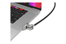 Compulocks Ledge Lock Adapter for MacBook Pro 16" (2019) with Keyed Cable Lock - adapter til låsning af slot for sikkerhed