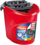 Strong Vileda Supermocio Bucket & Wringer Mop Bucket & Wringer Cleaning 10l