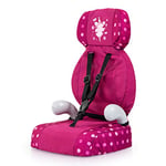 Doll's car, booster seat, doll accessories