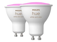 Philips Hue White and Color ambiance 8719514340084A intelligent belysning Smart pære Wi-Fi/Bluetooth Hvid 5,7 W