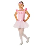 Rubies Official Barbie Ballerina Child Dress, Kids Fancy Dress, Small 3-4 Years