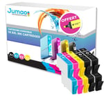Lot de 10 cartouches type Jumao compatibles pour HP Deskjet 3520 e-All-in-One