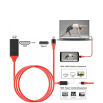 För Samsung Galaxy S10 Note 9 Macbook Usb-c Typ C till HDMI Hdtv Tv-kabeladapter