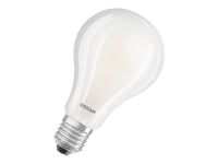 Osram Led Star - Led-Glödlampa - Form: A95 - Glaserad Finish - E27 - 24 W (Motsvarande 200 W) - Klass D - Svalt Vitt Ljus - 4000 K