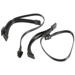 2 st 6-stifts till 3x SATA-drivrutinsströmkabel för EVGA Supernova 650 750 850 1000 1600 2000 G2 G3 P2 T2