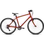Barncykel Frog 74 Metallic Grey Neon Red 26 2024