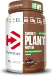 Dymatize Plant Protein Powder Chocolate 902G - 26G Protein & 4,9G Bcaas – 2,2G L