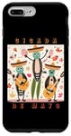 Coque pour iPhone 7 Plus/8 Plus Fête mexicaine Mariachi Cicada de Mayo Band Fiesta