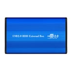 Docooler USB2.0 to IDE Hard Disk Case 2.5inch IDE HDD Enclosure Portable Hard Disk Box Aluminum Alloy HDD Enclosure Black/Silver/Blue/Red (optional)