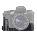 Underdelsbeskyttelse i PU-læder til Canon EOS M5 Sort