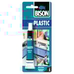 Bison Plastic lim för hårdplast, transparent, 25 ml