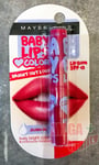 Maybelline SPF 13 Baby Lips Lively Color Moisturizing Lip Balm WILD CHERRY