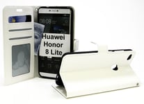 Crazy Horse Wallet Huawei Honor 8 Lite (Vit)