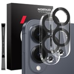 NORTHJO Kameraskydd Härdat Glas Samsung Galaxy S25 Edge (2-pack)