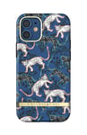 RICHMOND & FINCH Designed for iPhone 12 Mini Case, 5.4 Inches, Blue Leopard Case, Shockproof, Fully Protective Phone Cover