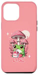 iPhone 14 Plus Cute Retro Japanese Kawaii Anime Frog Strawberry Milk Shake Case