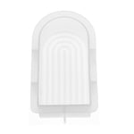 GLOREX 6 9732 090 - Moule à bougie en silicone - Motif : petit arc - Environ 12 x 6 x 3,7 cm - Moule en silicone solide - Pour verser - Réutilisable
