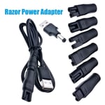 Charging Cable Power Adapter Charger Jack Razor Connector USB to 2-Prong Plug