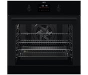 Aeg BEX33501EB Black Multifunction Fan operated oven, touch control clock, minute minder and duratio