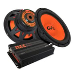 2-pack GAS MAD S2-124 &amp; MAX A2-800.1D, 12" baspaket