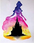 DIY 5D Diamond Painting Castle Princess Rhinestone Crystal Embroidery Pictures Cross Stitch Art Craft for Home Decor 30x40cm