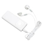 (White)Lossless MP3 Player 64G Memory Card Portable Small Sound Support