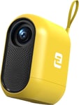 ETOE Mini Projector, Android 9.0 Projector, Video Projector with Prime Video, Yo