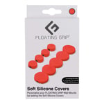 Soft Silicon Covers by FLOATING GRIP to cover FLOATING GRIP Wall Mounts - Red (Electronic Games)