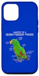 iPhone 14 Green Cheeked Conure Gifts, I Scream Conure, Conure Parrot Case