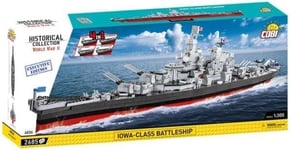 Cobi World War II Warships Iowa 2665 Pieces Toys