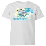 Marvel S.H.I.E.L.D. Helicarrier Mobile HQ Kids' T-Shirt - Grey - 7-8 Years - Grey