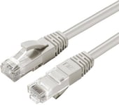 Nätverkskabel MicroConnect oskärmad U/UTP Cat.6a, RJ45, 500MHz, LSZH, 30 meter - Grå