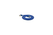wantec patch-kabel - 1 m - blå, RAL 5015