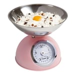 Balance de cuisine vintage 5 kg rose