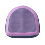 Hot Tub Seats for Spa,Inflatable Hot Tub Seat Spa Booster Seat with Suction Cups Bottom,Non-Slip for Adults Elders Kids at Home Spa&Rest - Pink with Mesh