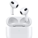 Apple AirPods (3rd Generation) Wireless In-ear med Lightning laddningsetui - 2022