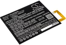Kompatibelt med Lenovo Tab 2 A8-50LC, 3.8V, 4200 mAh