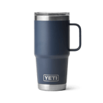 Yeti Rambler 20oz 591ml Travel Mug with Stronghold Lid - Navy