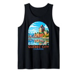 Quebec City Travel Adventure Vacation Quebec City Canada Tank Top