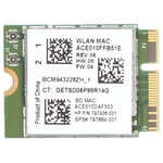Nätverkskort DualBand 2.4GHz 5GHz 1200Mbps Trådlös Adapter för Win7/Win8/Win8.1/Win10